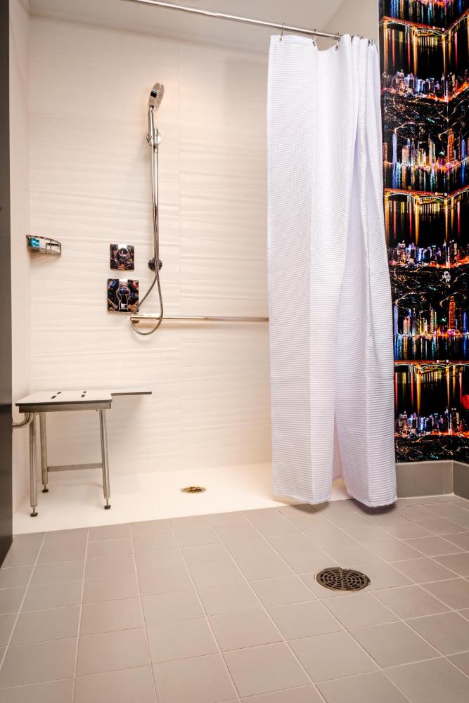 King Loft with Roll-in Shower - Mobility Accessible interior